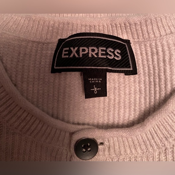 Express Halsey Double Knit Henley T-Shirt in Gray - Picture 3 of 4